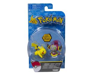 Pokemon Sealed Tomy Figures Rare Pikachu vs Hoopa Confined Pose for Battle