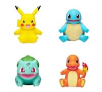 Pokémon Select Battle Figures – 4-Pack – Pikachu, Charmander, Bulbasaur, Squirtle