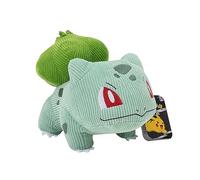 Pokèmon Select Corduroy Bulbasaur Plush 8-Inch-Unique Fabric-Authentic Details, Multi