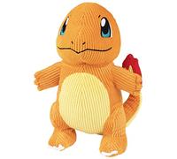 Pokemon 8" Charmander Corduroy Fabric Plush - Limited Edition - Officially Licensed - Authentic Soft Stuffed Animal Toy Starter Figure - Easter Basket Stuffer Gift for Kids, Boys, Girls - 2+