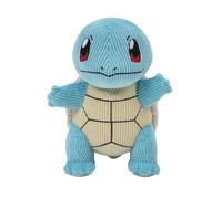 POKEMON SELECT CORDUROY SQUIRTLE PLUSH - 8-Inch - Unique Fabric - Authentic Details