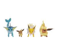 Pokemon Select Evolution Multipack (2" Eevee #1, 3" Jolteon, 3" Vaporeon, 3" Flareon)