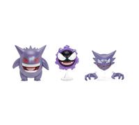 Pokémon Select Evolution Pack - Gastly, Haunter and Gengar Battle Figures | 3-Inch Gastly and Haunter and 4.5-Inch Gengar Battle Figures