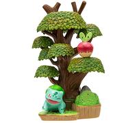 Pokémon Select Forest Environment - Multi-Level Display Set with 2-Inch Bulbasaur and Applin Battle Figures (PKW2768)