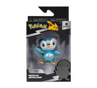 Pokemon Select Metallic Battle Action Figure - 3-inch Battle Figures with Special Metallic Finish (Piplup)