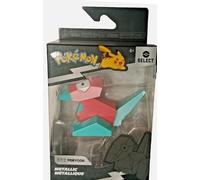 Pokemon Select Metallic Battle Action Figure - 3-inch Battle Figures with Special Metallic Finish (Porygon)