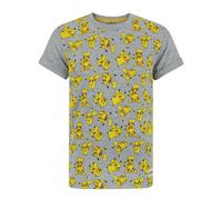 Pokemon Short Sleeved T-Shirt | Boys Grey | Official Merch