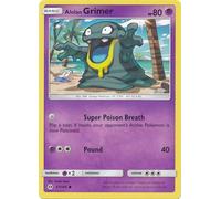 Pokemon Single Card ALOLAN GRIMER 57/149 SUN & MOON Base