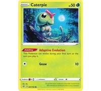 Pokemon Single Card CATERPIE 001/192 REBEL CLASH