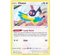 Pokemon Single Card CHATOT 142/192 REBEL CLASH