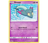 Pokemon Single Card DREEPY 089/192 REBEL CLASH
