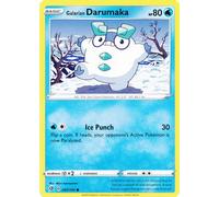 Pokemon Single Card GALARIAN DARUMAKA 047/192 REBEL CLASH