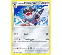 Pokemon Single Card GALARIAN PERRSERKER 127/192 REBEL CLASH
