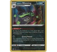 Pokemon Single Card GALARIAN WEEZING 042/072 Holo SHINING FATES