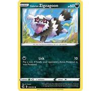 Pokemon Single Card GALARIAN ZIGZAGOON 159/264 FUSION STRIKE