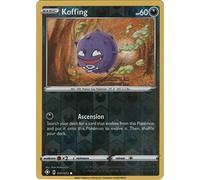 Pokemon Single Card KOFFING 041/072 Reverse Holo SHINING FATES