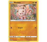 Pokemon Single Card MANKEY 133/264 FUSION STRIKE