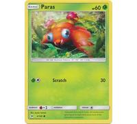 Pokemon Single Card PARAS 4/149 SUN & MOON Base