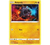 Pokemon Single Card ROLYCOLY 105/192 REBEL CLASH