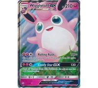 Pokemon Single Card WIGGLYTUFF GX 42/68 HIDDEN FATES, Multicolor
