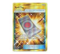 Pokemon Sm Lost Thunder 235/214 Spell Tag (Secret Rare)