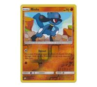 Pokemon Sm Ultra Prism 66/156 Riolu (Reverse Holo)