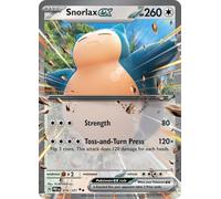 Pokemon - Snorlax ex 076/131 - Prismatic Evolutions - Double Rare - Foil Single Card