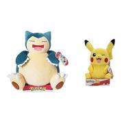 Pokémon Snorlax Plush - 12-Inch Normal-Type Pokemon Plush & PKW - 12" Plush (Pikachu #4) W11