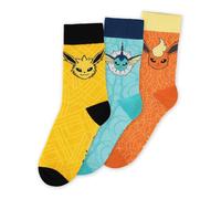 Pokemon Socks 3-Pack Eevee Evolution 35-38