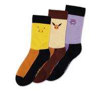 Pokemon Socks 3-Pack Starter Pokemon 43-46