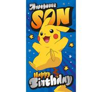 POKEMON SON BIRTHDAY CARD
