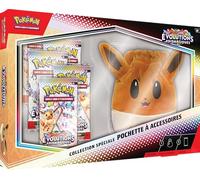 Pokémon: Special Collection Accessory Pouch Scarlet and Purple - Prismatic Evolution of the Pokémon TCG (5 Booster Packs and 1 Accessory Pouch)
