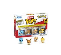 Funko Bitty Pop! Pokemon - Squirtle 4PK and A Surprise Mystery Mini Figure - 0.9 Inch (2.2 Cm) Collectable - Stackable Display Shelf Included - Gift Idea - Party Bags Stocking - Cake Topper