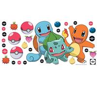 Pokemon Squirtle, Charizard & Bulbasaur Giant Wall Decals