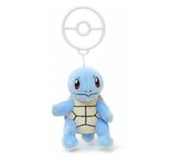Pokemon Squirtle Clip On Plush 3.5" With Poke Ball Shaped Bag Clip