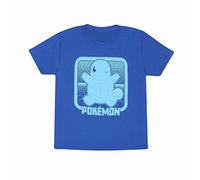 Pokemon Squirtle Retro Boys Girls T-Shirt Blue 7-8 Years