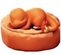 Pokemon Starry Dreams Sleeping Figure | Langbowang | For Collectors 15+ Years | Series 2 | Charmander | 1 Box