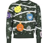 Pokémon Starter Unisex Knitted Jumper Multicoloured Fan Merch, Gaming, Christmas, multi-coloured, M