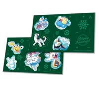 Pokemon Sticker Holiday Calendar 2024 set of 2