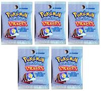 Pokemon sticker series 1, Artbox 5 Booster set, 50 stickers in total