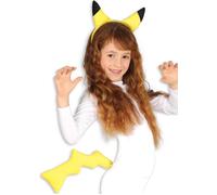 Pokemon Style Pikachu Accessory Kit with Ears