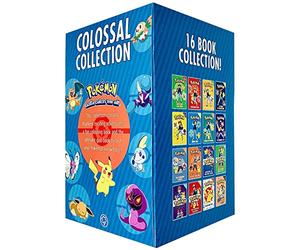 Pokemon Super Collection 15 Books Set (Ash's Big Challenge,Pokémon Peril,The Orange League,Scyther vs Charizard,Race to Danger,Show Time,Power Up Psyduck,The Winners Cup,The Pokémon School & More)