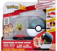 Pokemon Surprise Attack Game Action Figure, 8-Piece, Multicolor
