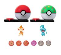 Pokemon - Surprise Attack Game (Chimchar + Poke Ball, Wynaut + Friend Ball) /Toys