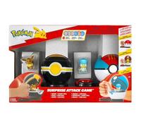 Pokémon Surprise Attack Game, Includes Eevee, Quaxly, Luxury Ball, Lure Ball, 1-2 Players, Ages 4+