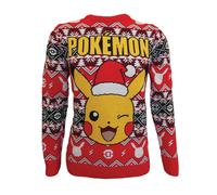 Pokemon Sweatshirt Christmas Jumper Pikachu Gro?e ACC NEW