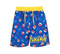 Pokemon Boys Pokeball Swim Shorts Blue 9-10 Years
