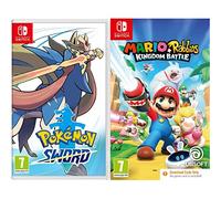 Pokemon Sword (Nintendo Switch) + Mario + Rabbids Kingdom Battle (Code in Box) (Nintendo Switch)