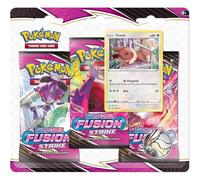 Pokémon | Sword & Shield 8 Fusion Strike: 3-Pack Booster (One at Random) | Card Game | Ages 6+ | 2 Players | 10+ Minutes Playing Time