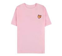 Pokémon T Shirt Eevee Pixel Back Print Logo new Official Womens Pink